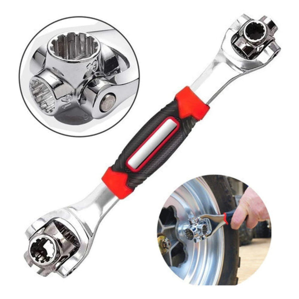Chave Multifuncional 48 em 1 Universal 360° Soquete Profissional | LMR Ferramentas