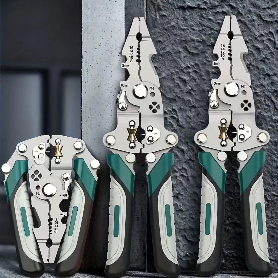 Alicate Decapador Crimpador Automático 18 em 1 Profissional | LMR Ferramentas