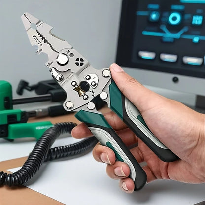 Alicate Decapador Crimpador Automático 18 em 1 Profissional | LMR Ferramentas