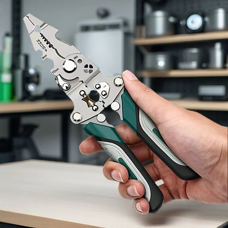 Alicate Decapador Crimpador Automático 18 em 1 Profissional | LMR Ferramentas