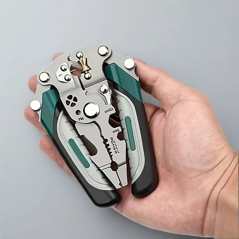 Alicate Decapador Crimpador Automático 18 em 1 Profissional | LMR Ferramentas