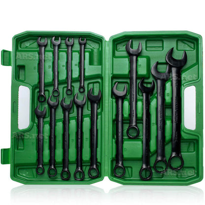 Kit Chaves Combinadas 8 a 24mm Profissional em Aço Cromo Vanádio com Maleta | LMR Ferramentas