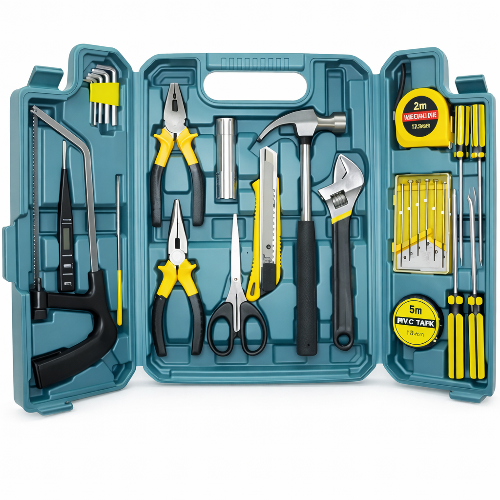 Kit Ferramentas 27 Peças Profissional com Maleta Multiuso | LMR Ferramentas